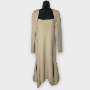 Express Tan Midi Dress